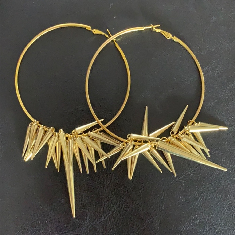 Spike Hoop earring